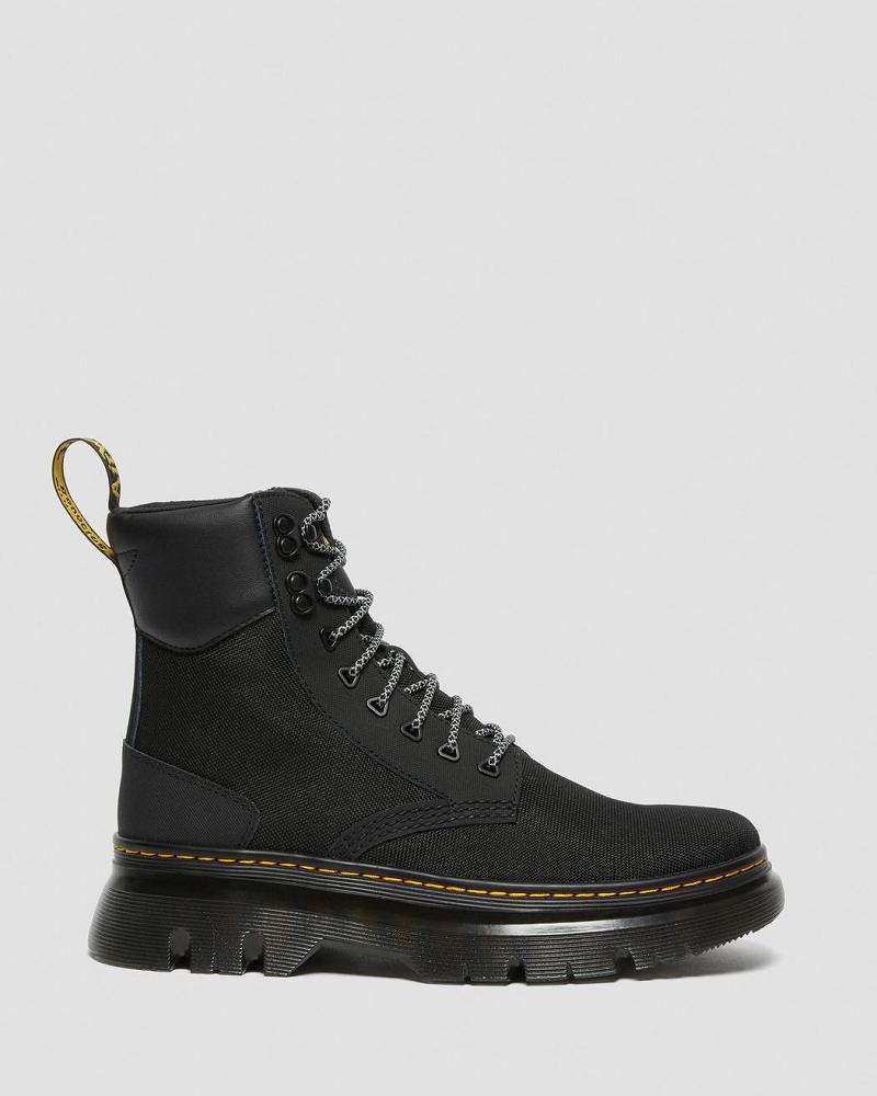 Black Men's Dr Martens Tarik Utility Ankle Boots | CA 450TCE